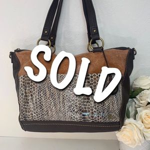 **SOLD** The SaK snakeskin print